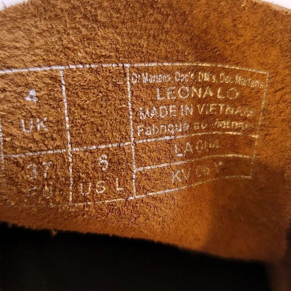 BRAND NEW DR MARTENS LEONA LOW BLACK VINTAGE SMOOTH HEELED SHOES - Picture 15 of 16